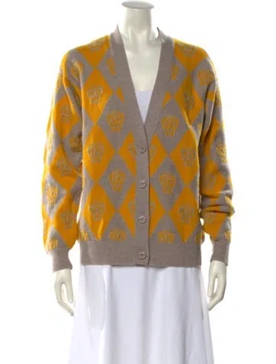 Pre-owned Barrie Cashmere Printed Sweater In Multi