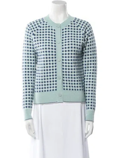 Pre-owned Barrie Cashmere Printed Sweater In Multi