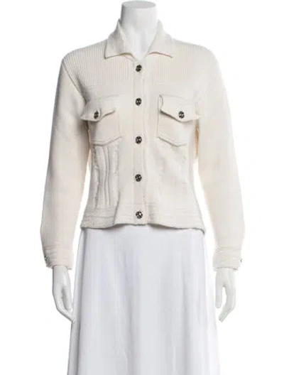 Pre-owned Barrie Cashmere Sweater In Neutral