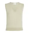 Barrie Cashmere Top In Green