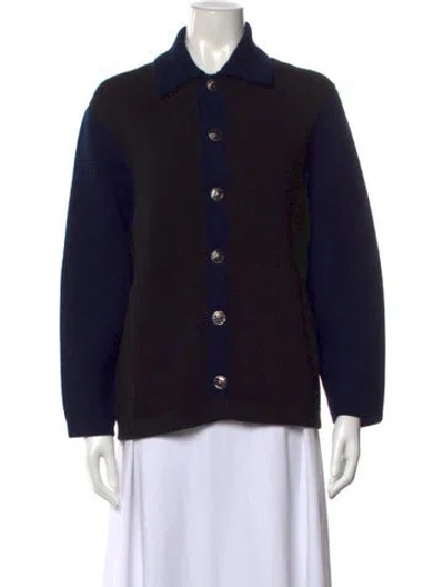 Pre-owned Barrie Cashmere Sweater W/ Tags In Blue