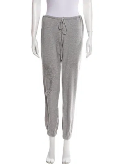 Pre-owned Barrie Cashmere Sweatpants In Gray