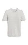 Barrie Cashmere T-shirt In Grey