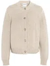 Barrie Chunky Cashmere Cardigan In Neutrals