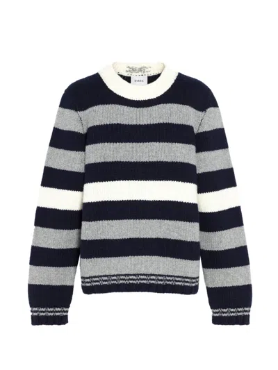 Barrie Chunky-knit Striped Sweater In Multi