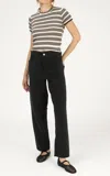 Barrie Cotton-cashmere Blend Trousers In Green
