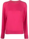 Barrie Kaschmirpullover Mit Rundhalsausschnitt In 775 Pink