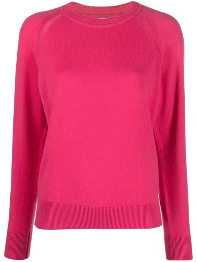 Barrie Kaschmirpullover Mit Rundhalsausschnitt In 775 Pink