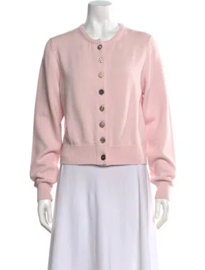 Pre-owned Barrie Crew Neck Sweater W/ Tags In Pink