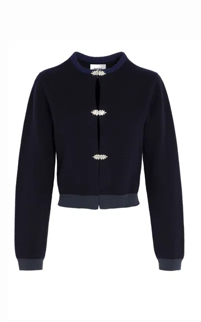 Barrie Crystal Cashmere Cardigan
