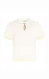 Barrie Crystal Cashmere Top