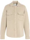 Barrie Denim Overshirt In Neutrals