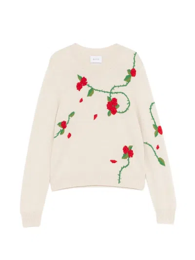 Barrie English Garden Sweater In Gold