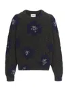 Barrie Floral Jumper Charcoal In Multi