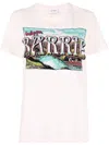 Barrie Graphic-print Cotton T-shirt In Pink