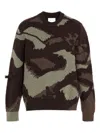 Barrie Intarsia-knit Sweater In Multi