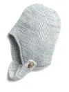 Barrie Knitted Bonnet In Grey