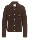 Barrie Knitted Jacket In Brown