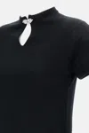 Barrie Knitted Top In Black