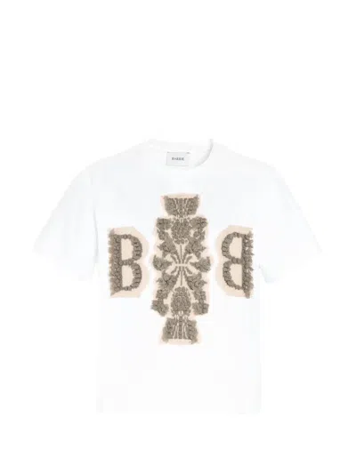 Barrie Logo Cropped T-shirt In White