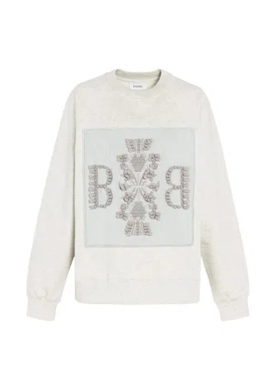 Barrie Logo Sweatshirt In Gray