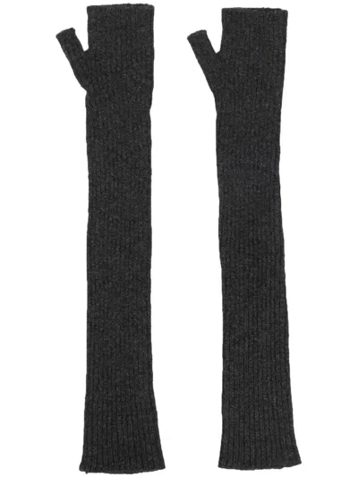 Barrie Fingerlose Handschuhe In Grey