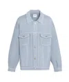 Barrie Long-sleeved Casual Jacket In Blue