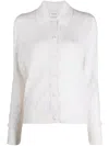 Barrie Open-knit Buttoned Cardigan In Neutrals