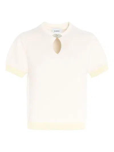 BARRIE RHINESTONE-EMBELLISHED KEYHOLE TOP