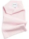 Barrie Ribbed-knit Cashmere Snood In Pink
