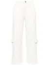 Barrie Straight-leg Cargo Trousers In Neutrals