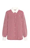 Barrie Striped Cashmere Shirt