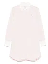 Barrie Striped Mini Dress In Pink