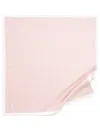 Barrie Striped Pattern Scarf In Pink