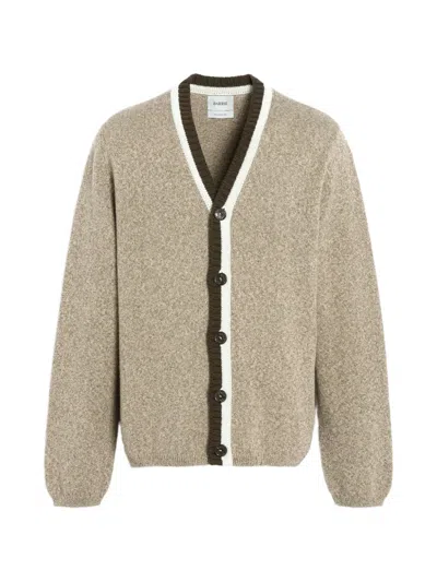 Barrie V-neck Cashmere Cardigan In Neutral