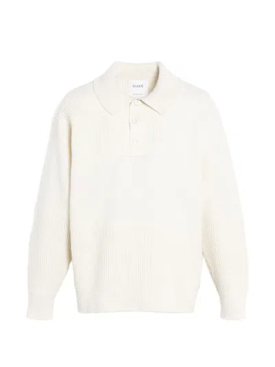 Barrie Waffle-effect Polo Shirt In Neutral