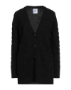 Barrie Woman Cardigan Black Size M Cashmere