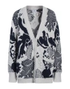 Barrie Woman Cardigan Light Grey Size S Cashmere In Grey