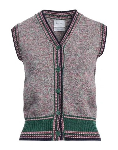 Barrie Woman Cardigan Pink Size M Cashmere