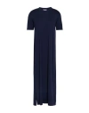 Barrie Woman Midi Dress Midnight Blue Size L Cashmere