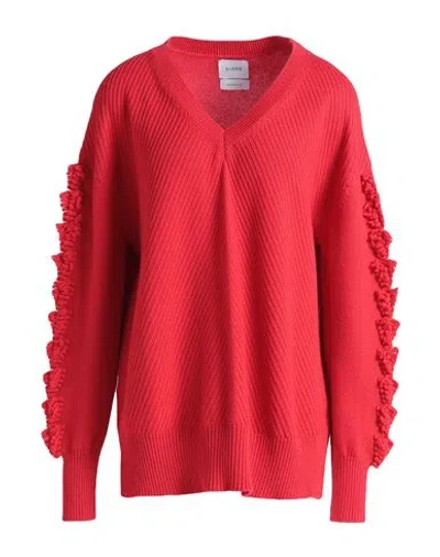 Barrie Woman Sweater Red Size L Cashmere