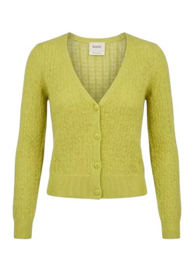 Barrie Women's Lightweight Cashmere Cardigan In Punch/easel In Yellow