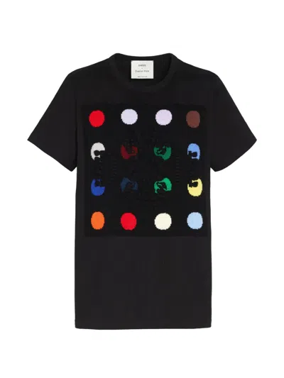 Barrie X Damien Hirst The Spots Logo T-shirt In Black