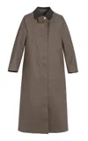 Barrie X Mackintosh Wool-lined Long Coat In Multi