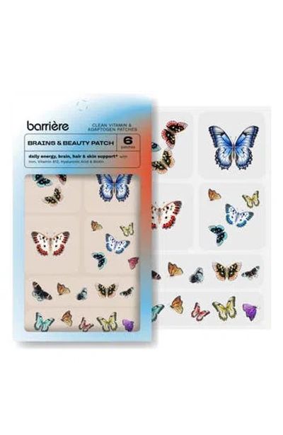 Barrière Barriere Brains & Beauty 6-pack Vitamin Patches In Multi