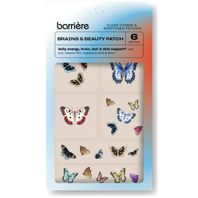 Barrière Brains & Beauty Patch 6 Pack - Butterflies