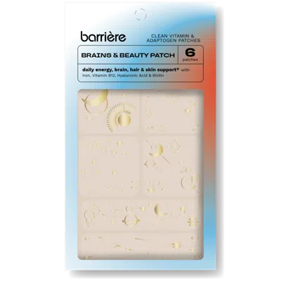 Barrière Brains & Beauty Patch 6 Pack - Gold Celestial