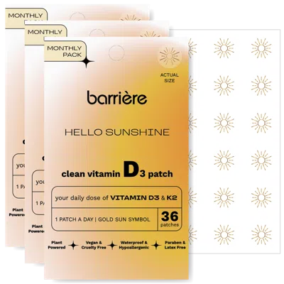 Barrière Hello Sunshine Vitamin D3 Bundle