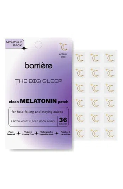 Barrière Barriere The Big Sleep Melatonin Patch In Gold