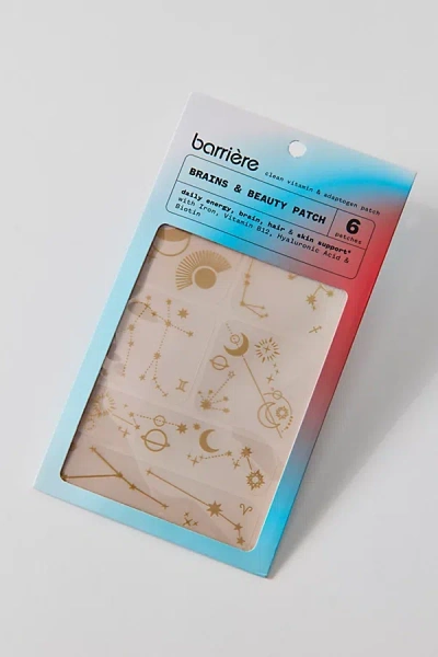 Barrière Vitamin Wellness Patch Set In Brains/beauty Celestial At Urban Outfitters In Blue